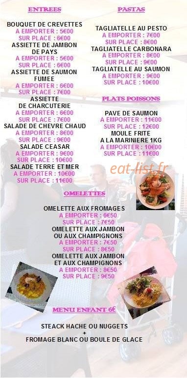 L open bar — carte page 2