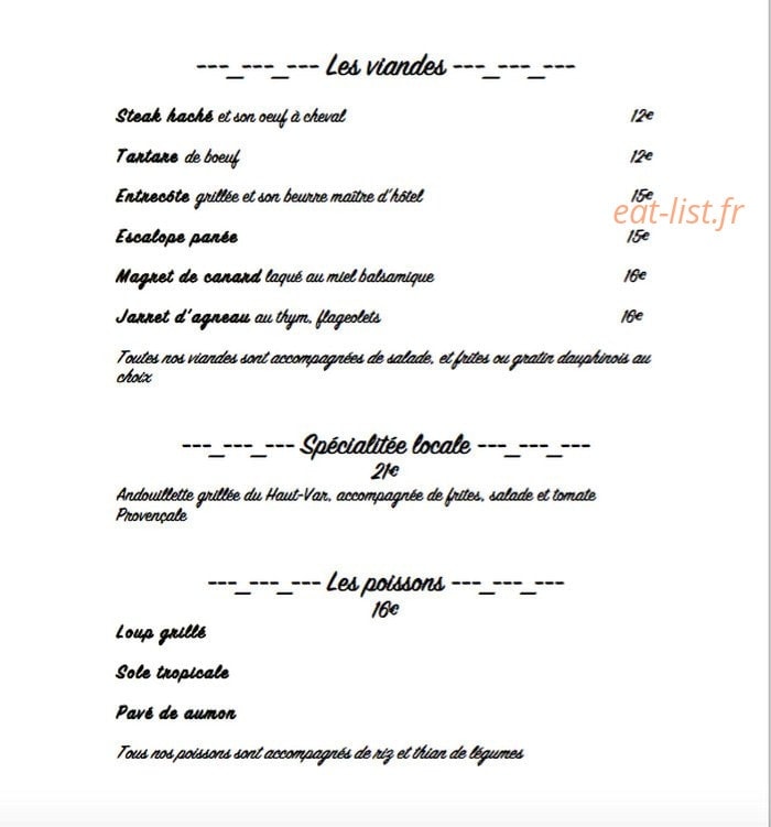 Le Commerce — carte page 1