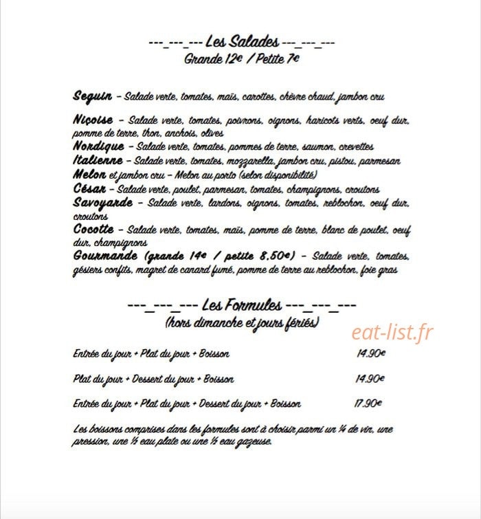 Le Commerce — carte page 3