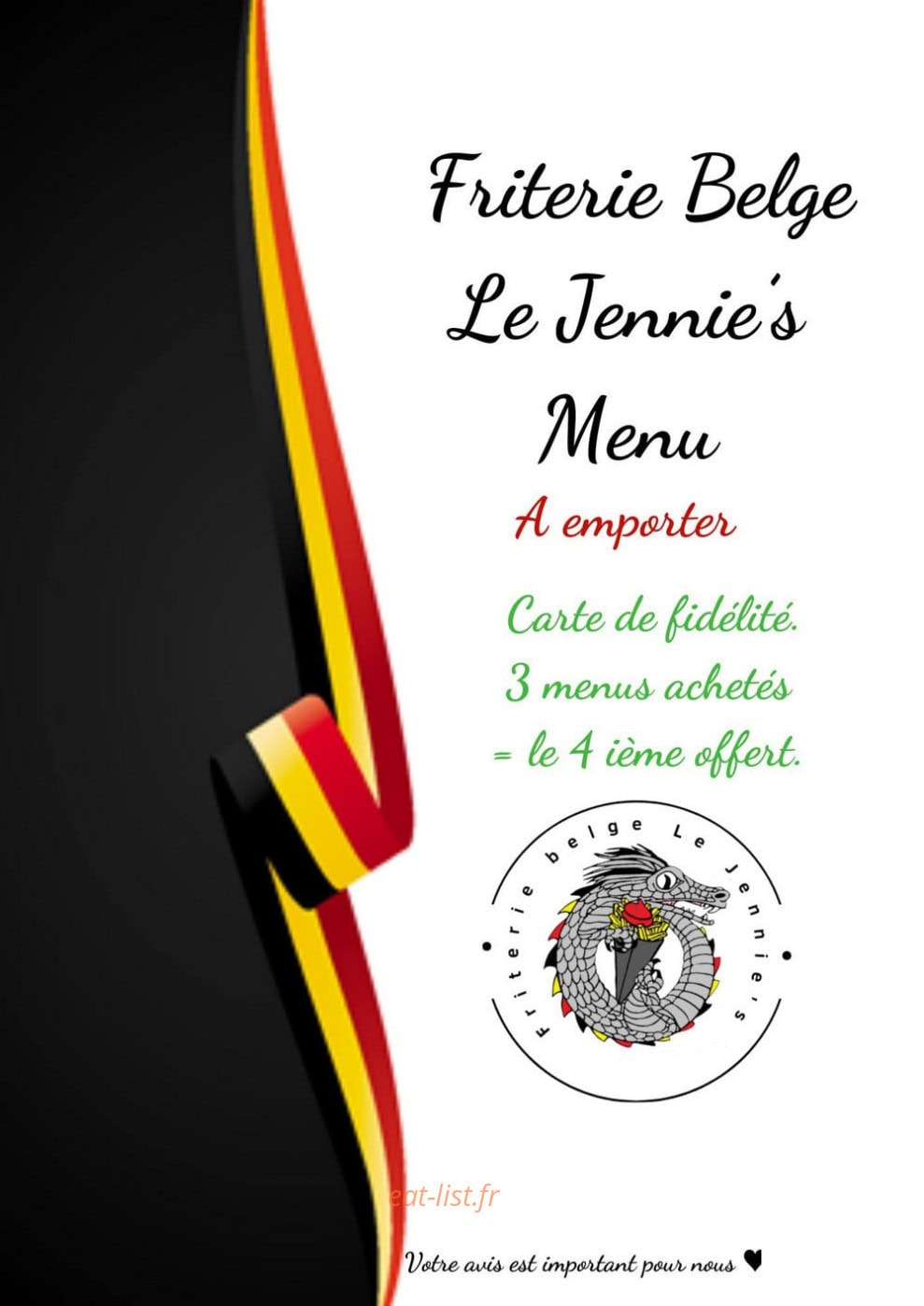 Le Jennie's — carte page 1