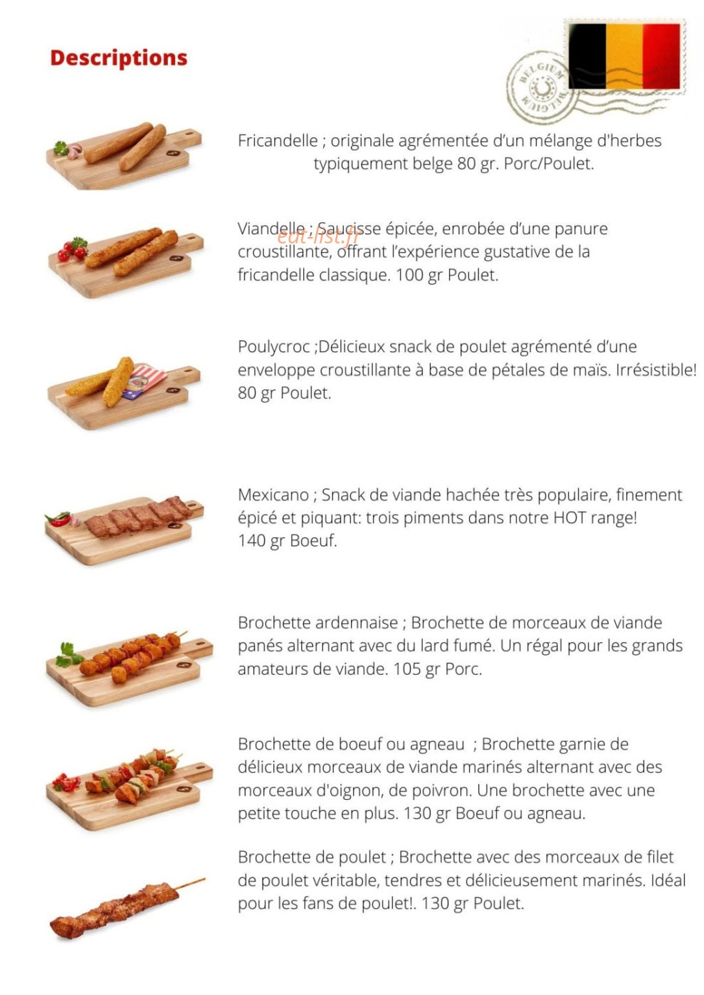 Le Jennie's — carte page 8