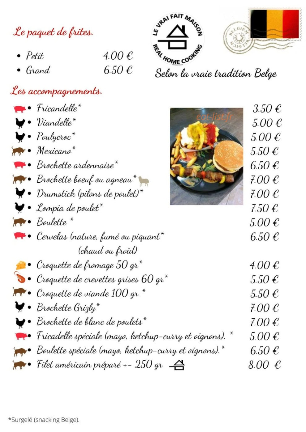 Le Jennie's — carte page 11