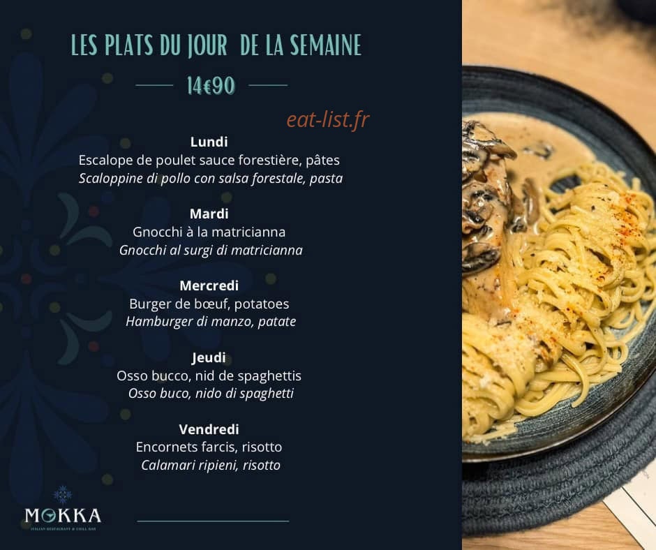 Le Mokka — carte page 1