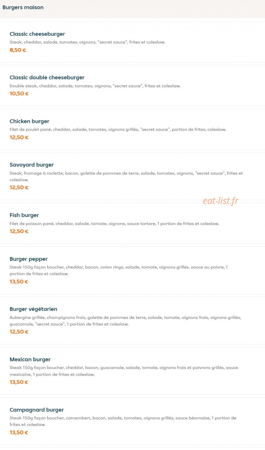 Le New York — carte page 2