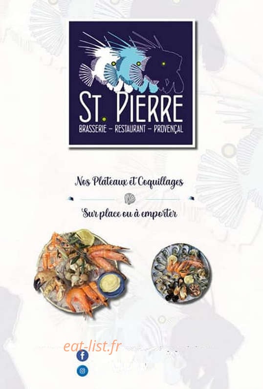 Le Saint Pierre — carte page 1