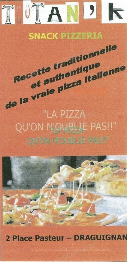 le Toutan K — carte page 1