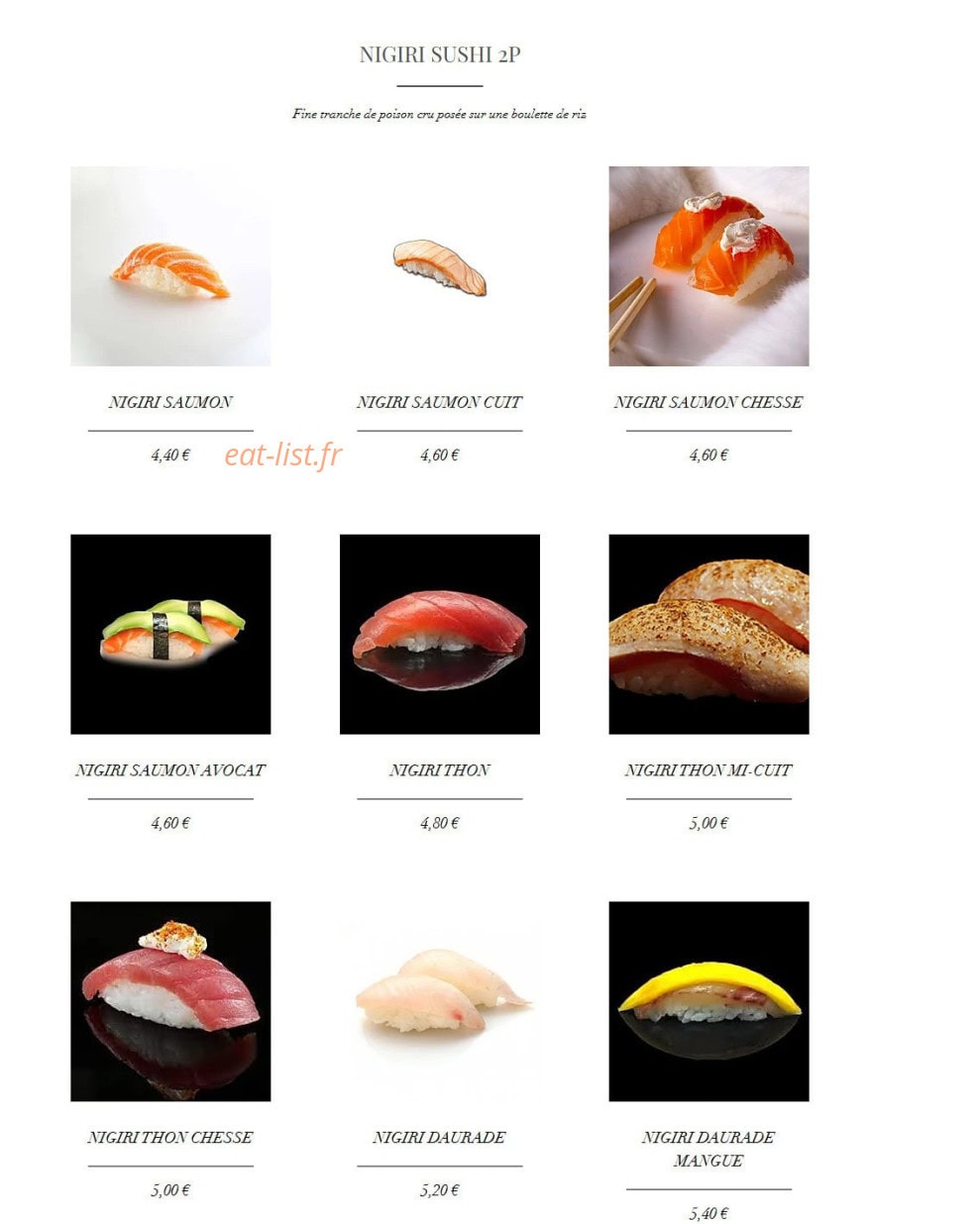 Tsushi — carte page 11