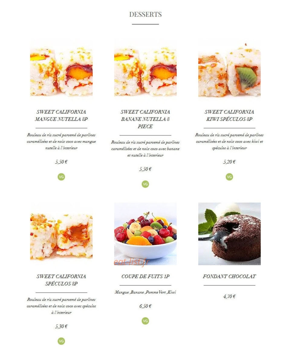 Tsushi — carte page 6