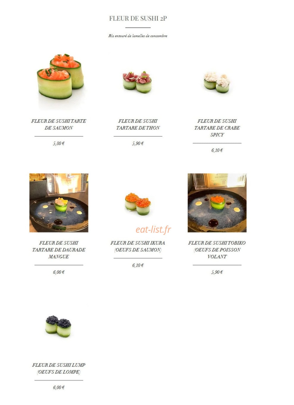 Tsushi — carte page 14
