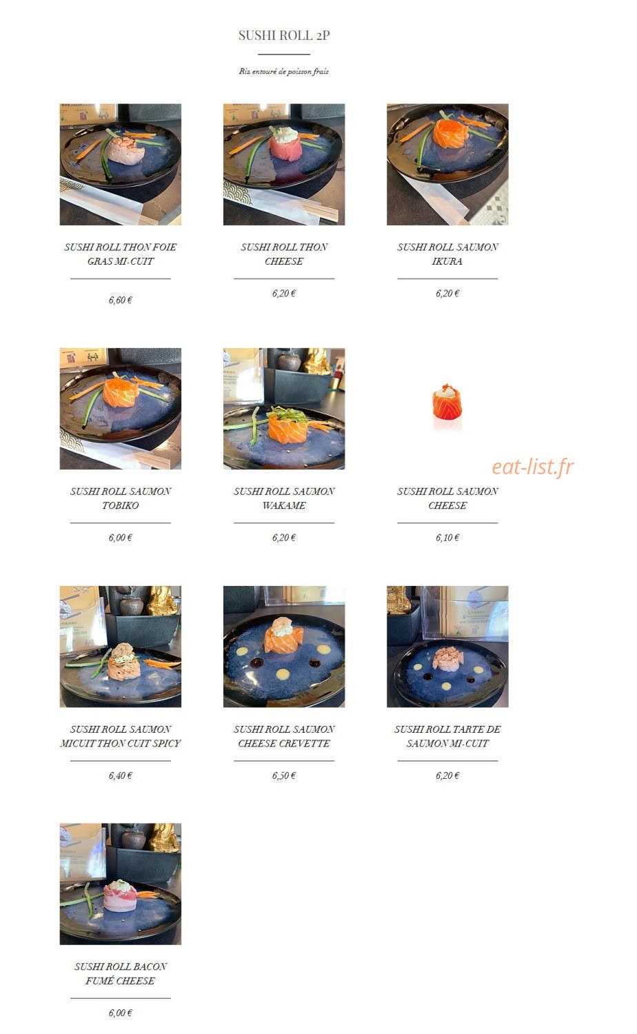 Tsushi — carte page 13