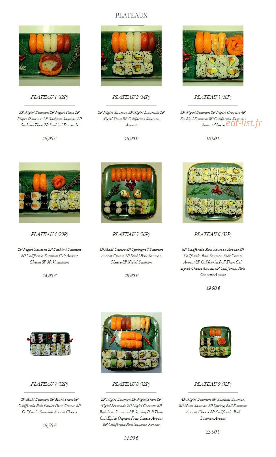 Tsushi — carte page 3