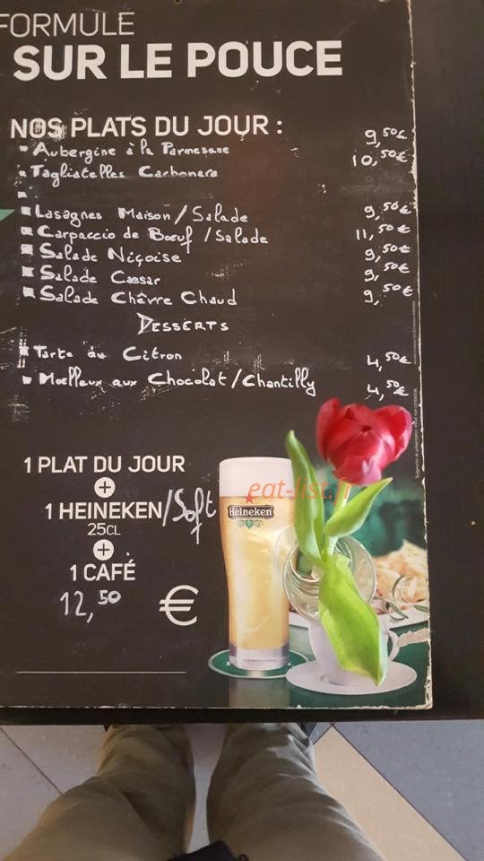 Le Grand Café — carte page 1
