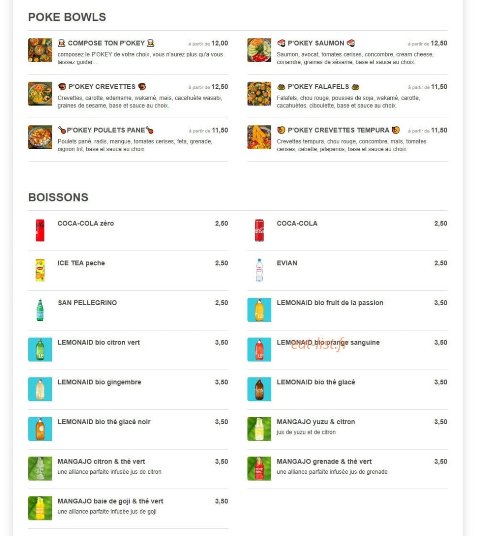 P’okey — carte page 2