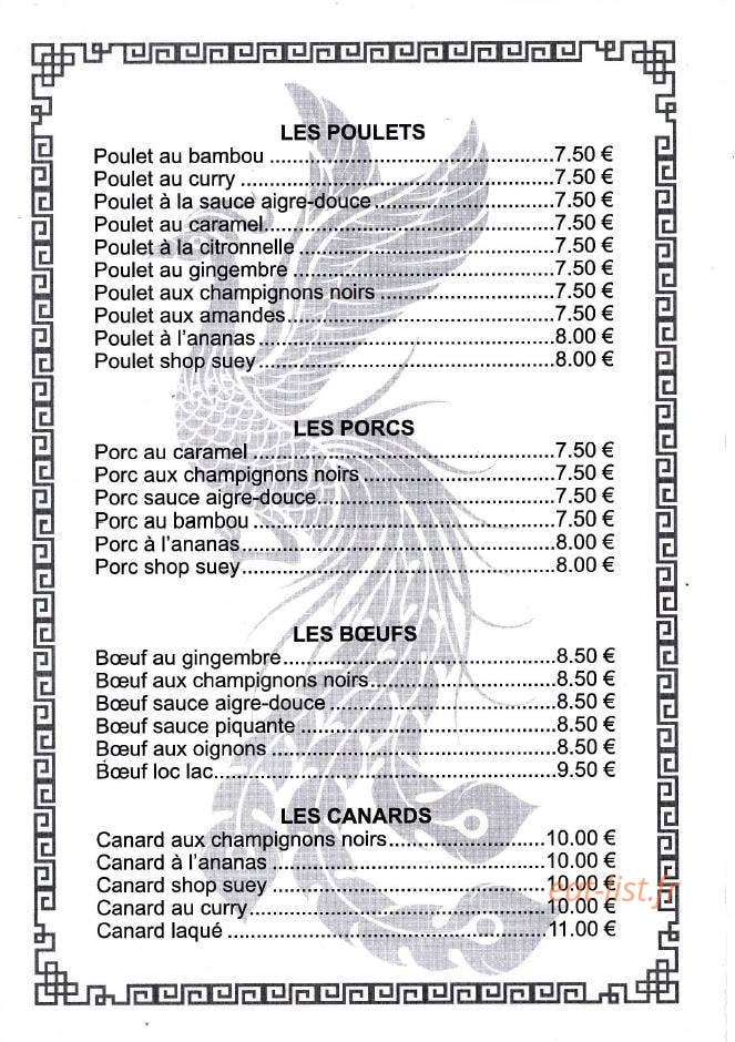 Phoenix d'or — carte page 2