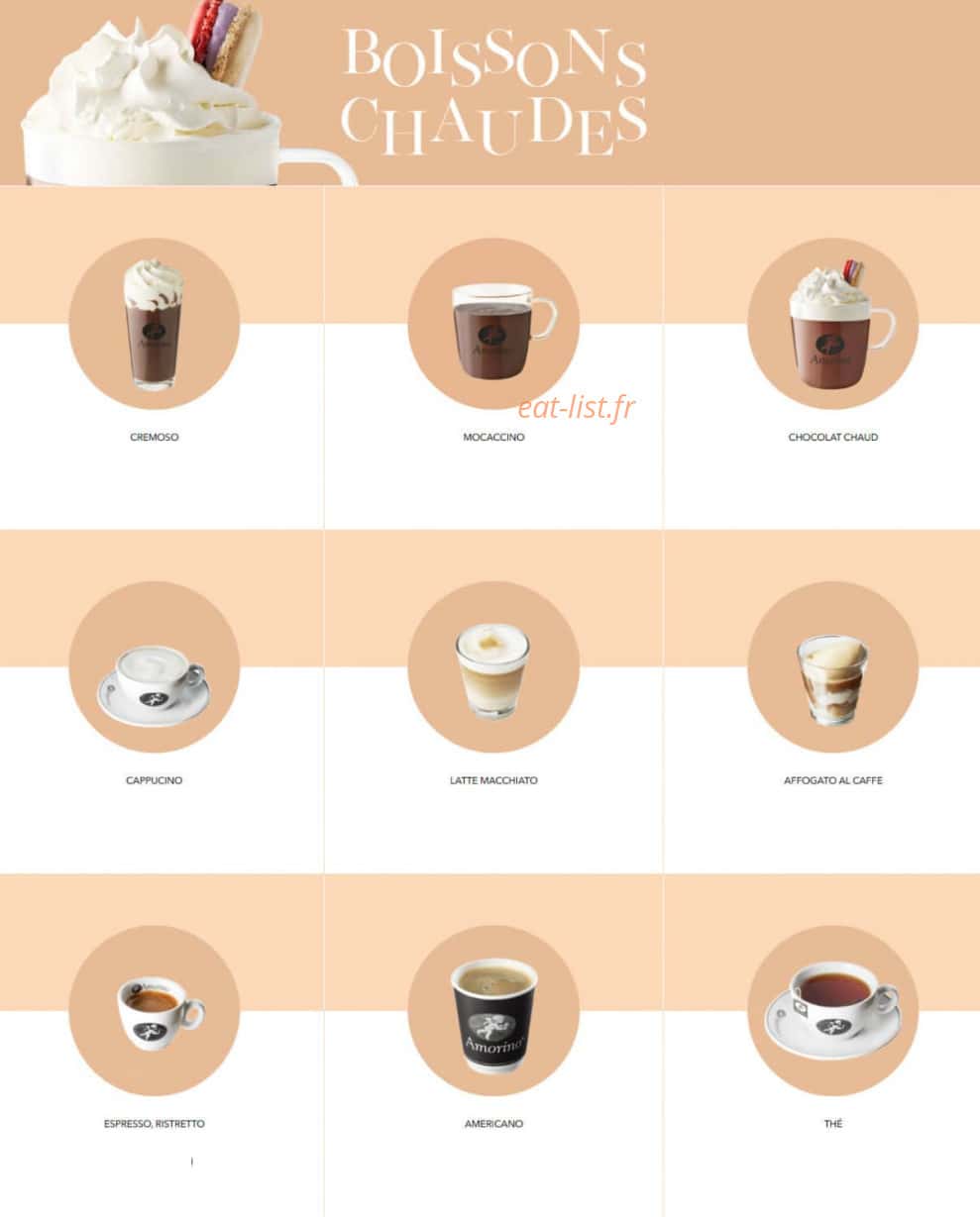 Amorino — carte page 7
