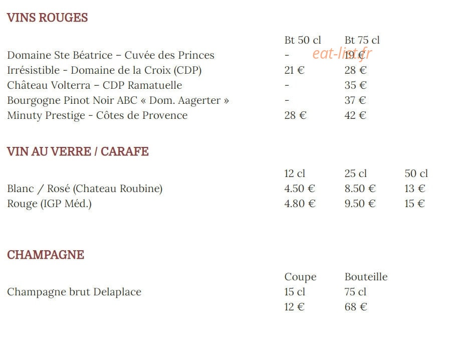 La Calypso — carte page 4