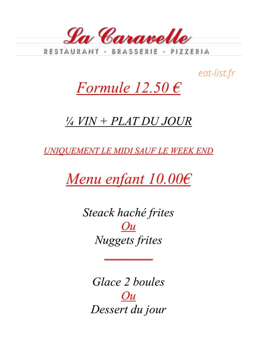 La caravelle — carte page 6