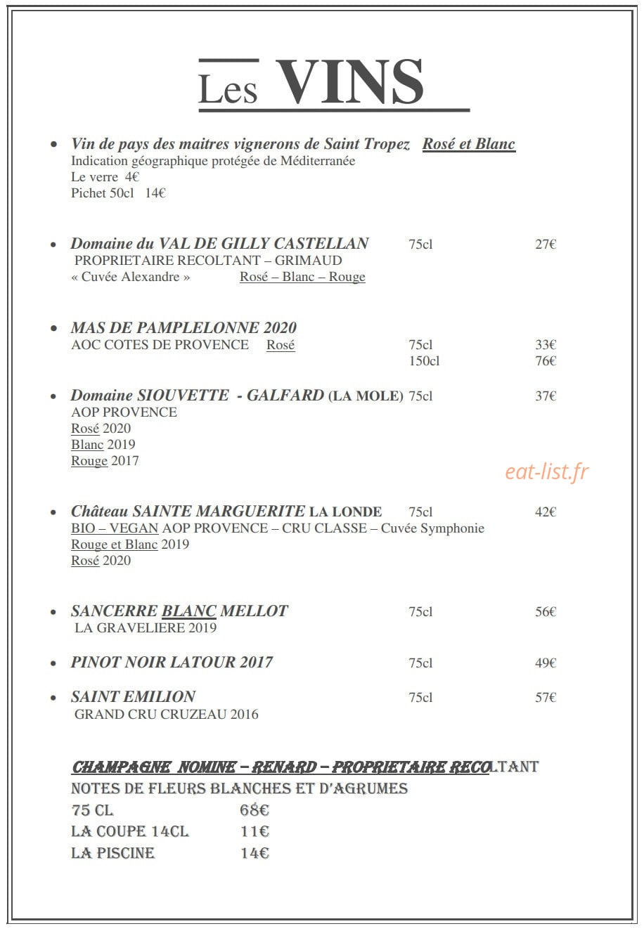 La Fontaine — carte page 2