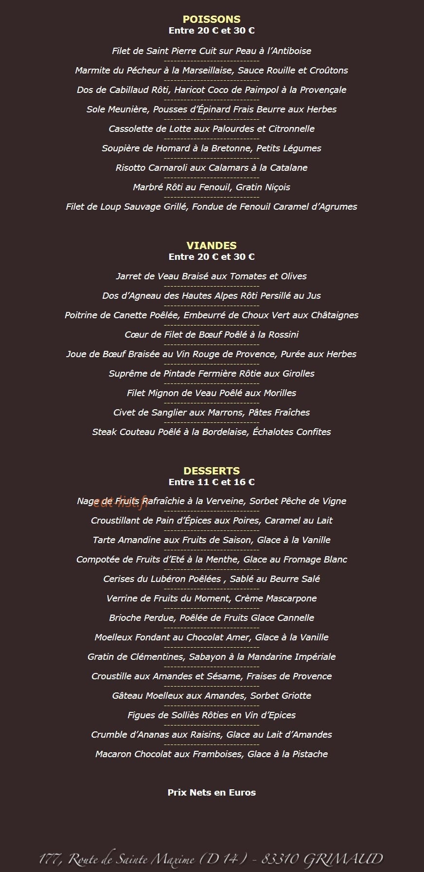 Le Murier — carte page 2