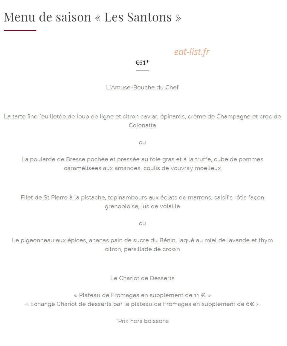 Les Santons — carte page 1