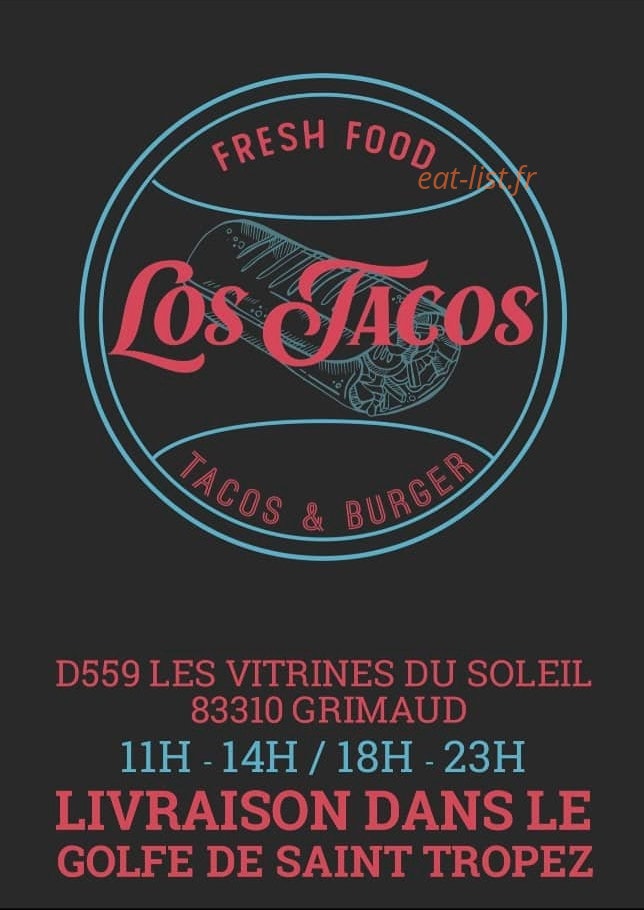 Los Tacos — carte page 1