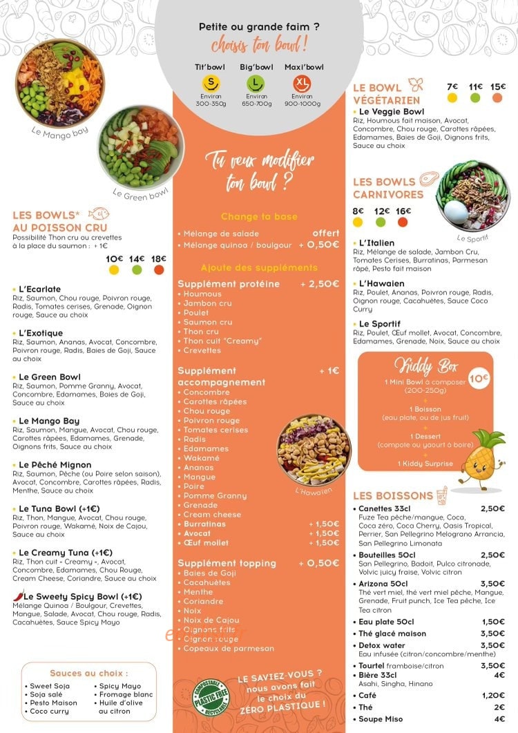 Break'in Bowl — carte page 2