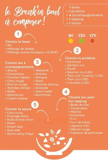 Break'in Bowl — carte page 4