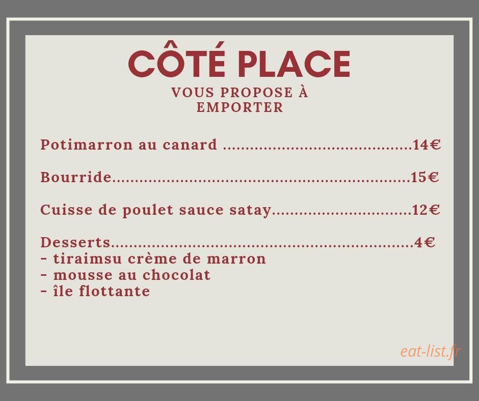 Côté Place — carte page 1