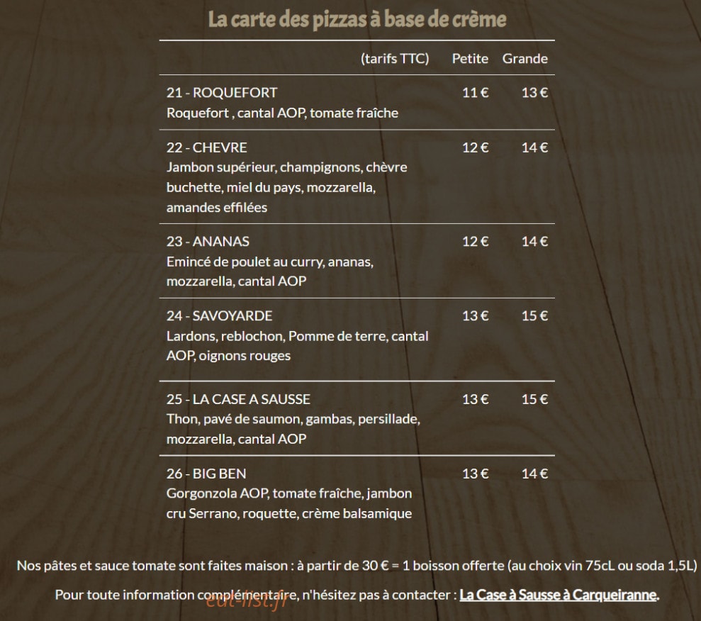 La Case à Sausse — carte page 3