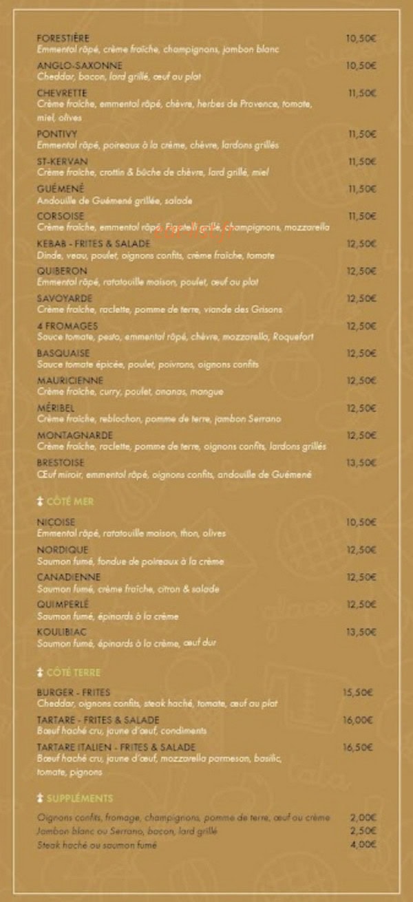 Tata Suzette — carte page 2