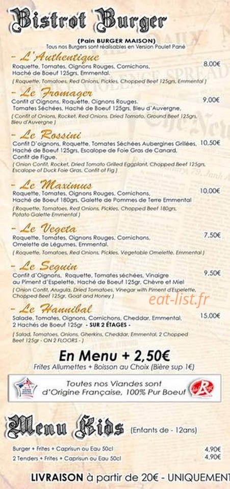 Il etait une faim — carte page 2