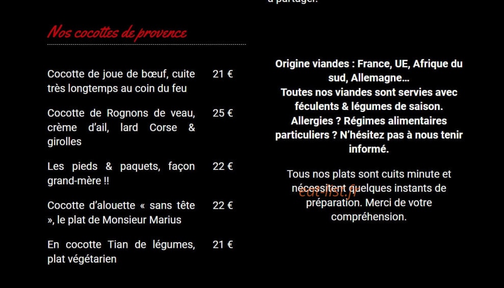 La Farigoule — carte page 2