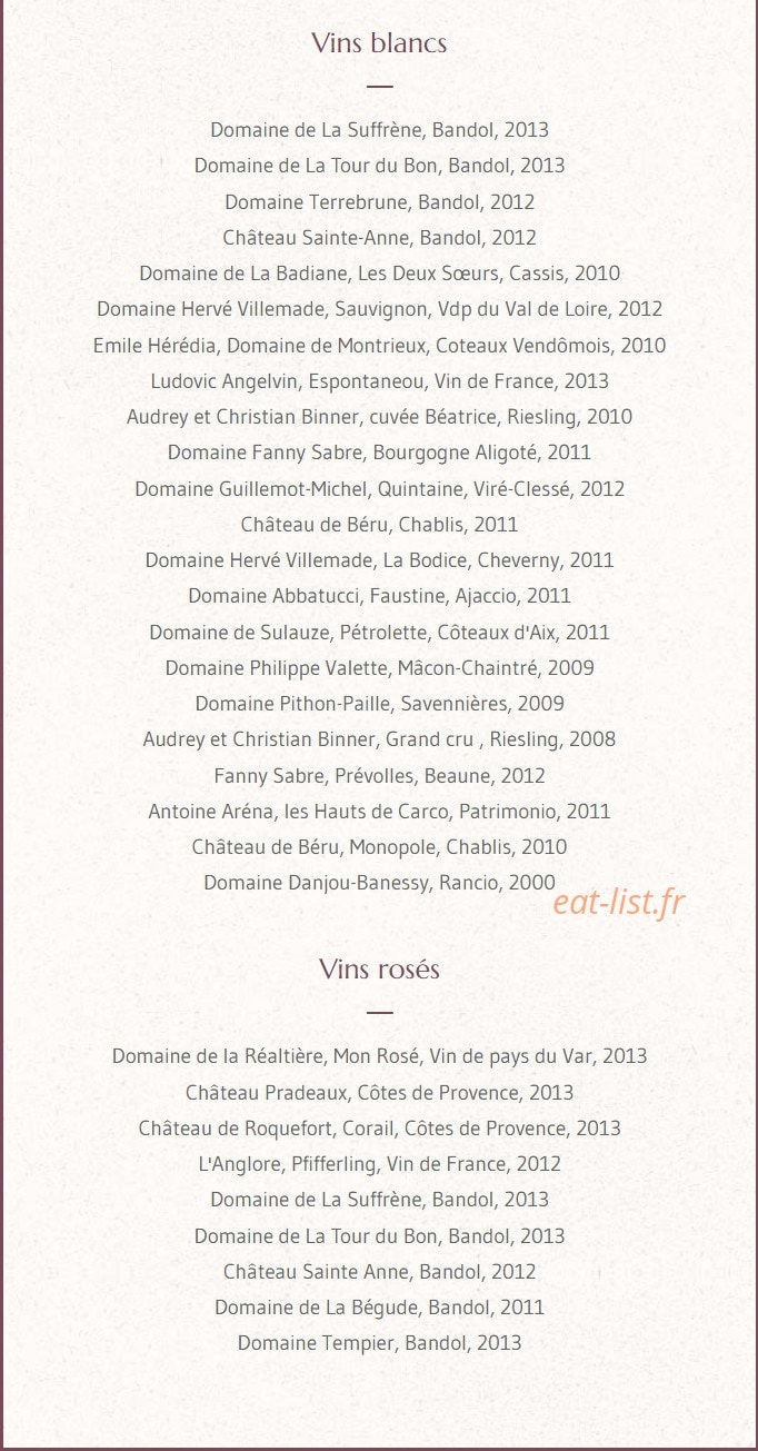 Le Pied De Nez — carte page 3