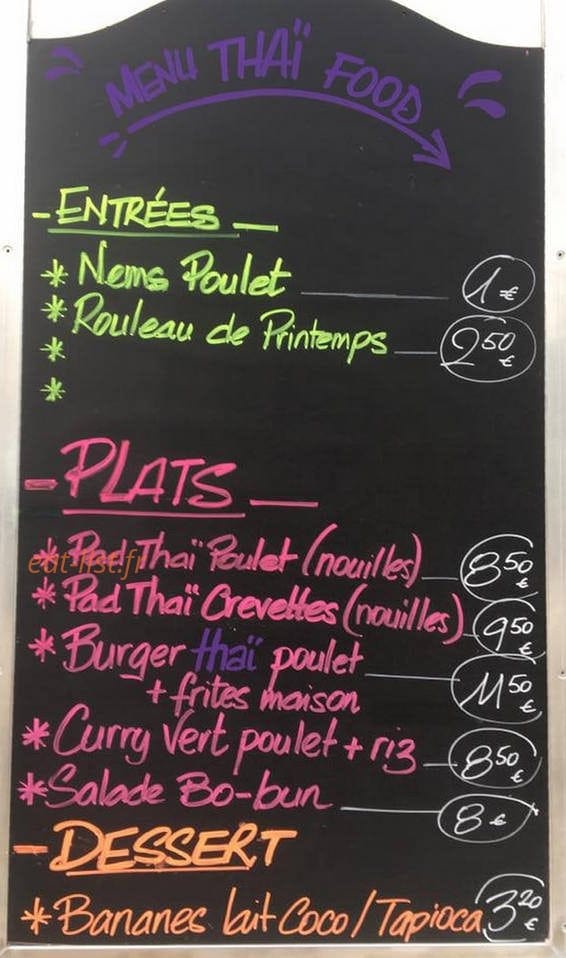 Black Thaï — carte page 1