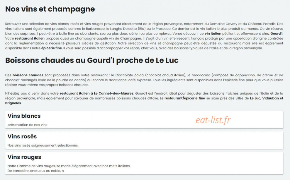 Gourd'I — carte page 5