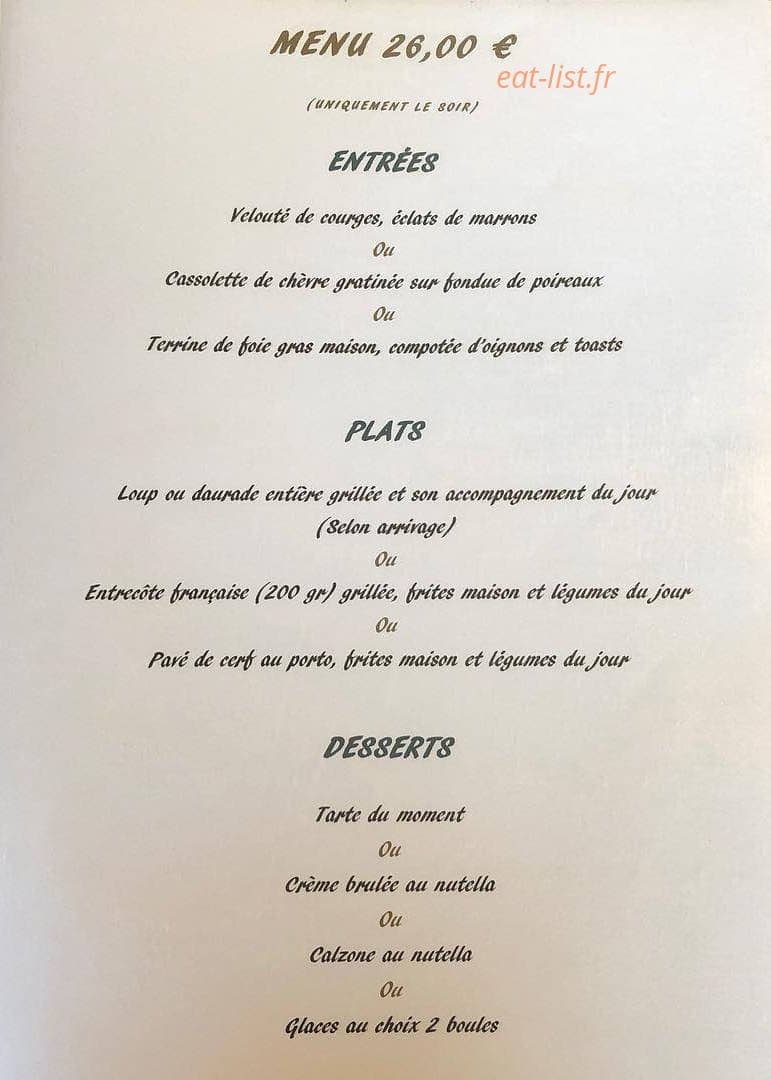 La Provencale — carte page 3