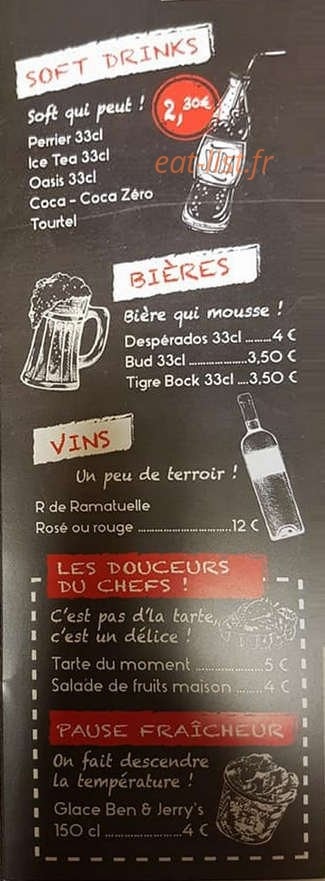 Le J'S Brasserie — carte page 3
