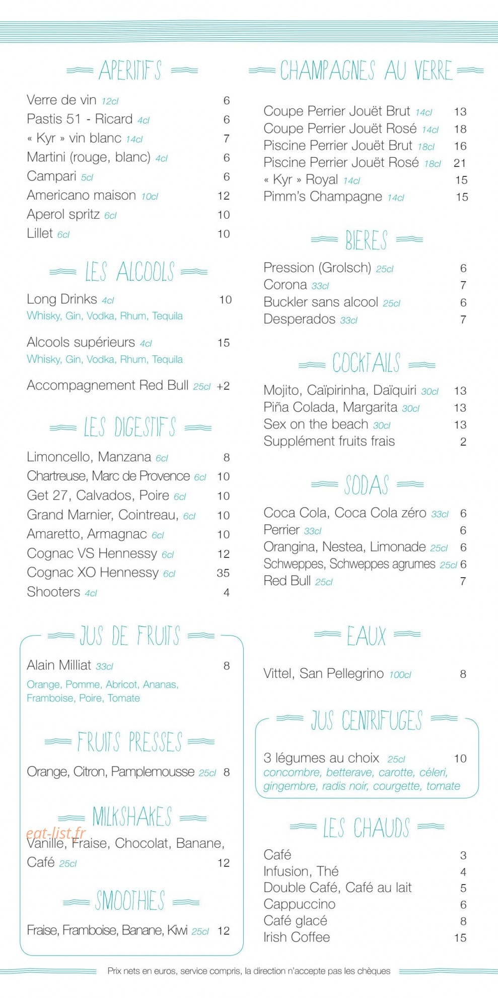 Cabane Bambou — carte page 8