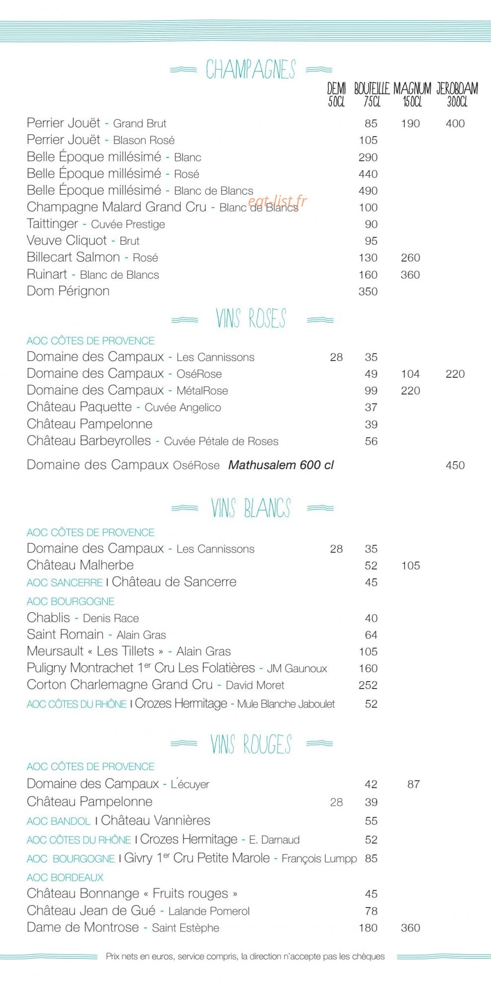 Cabane Bambou — carte page 9