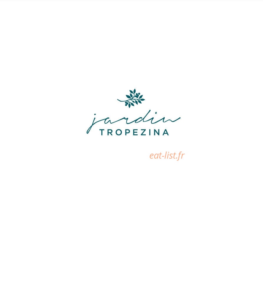 Jardin Tropezina — carte page 1