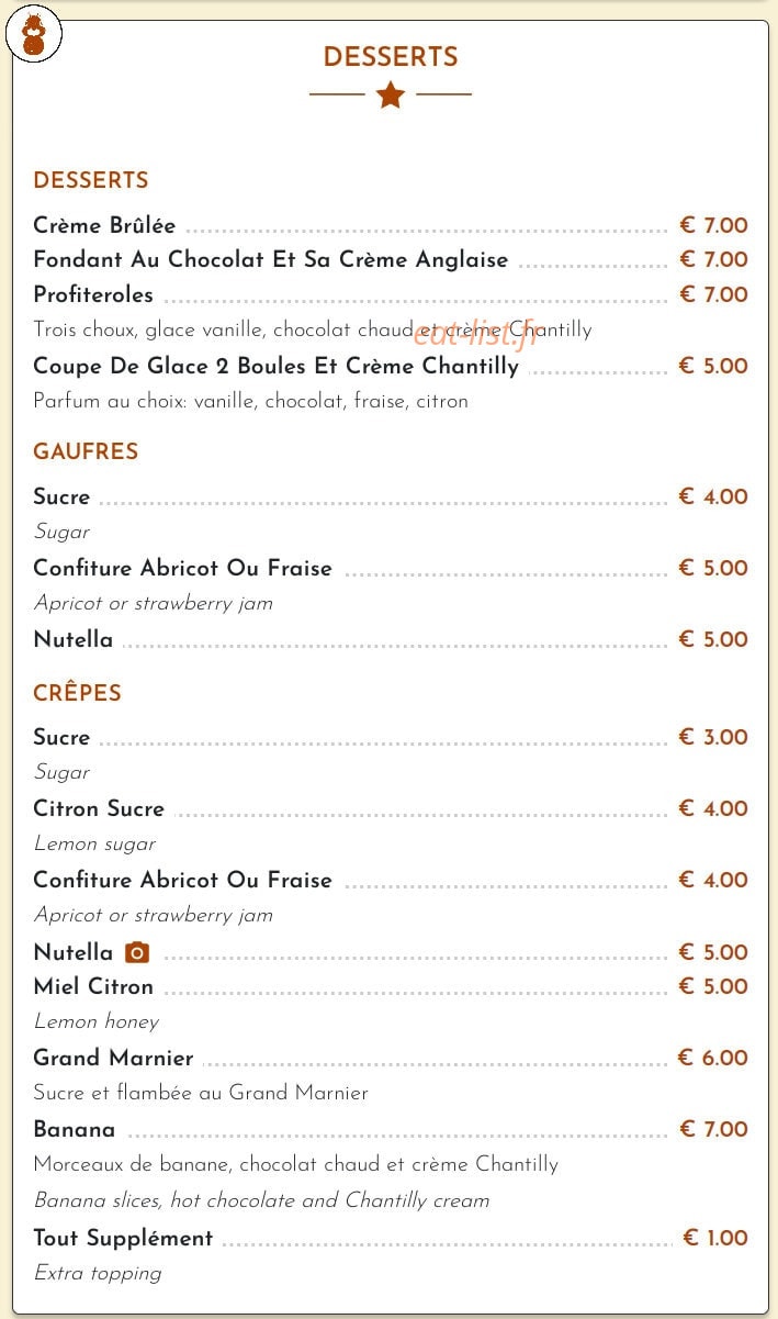 La Grignote — carte page 7