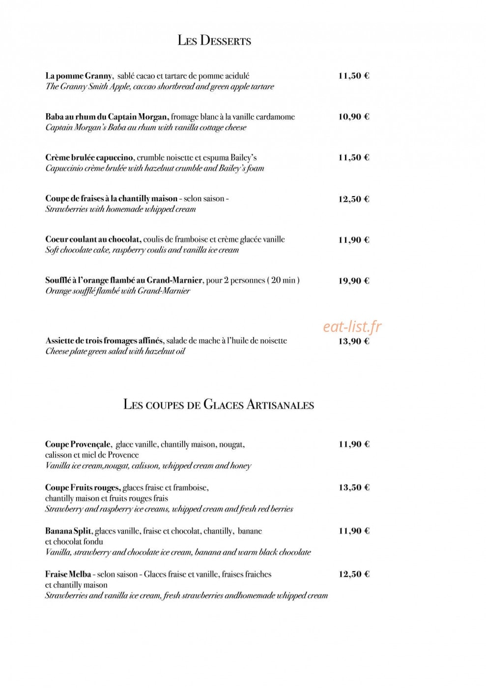 Les Moulins de Ramatuelle — carte page 4