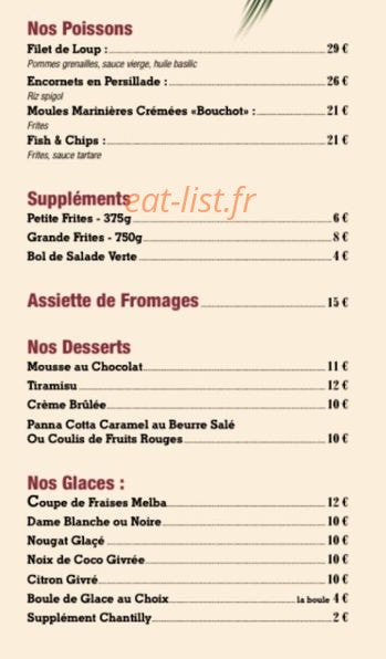 Tamaris Beach — carte page 2