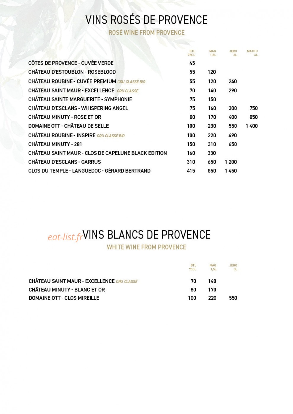 Verde Beach — carte page 6