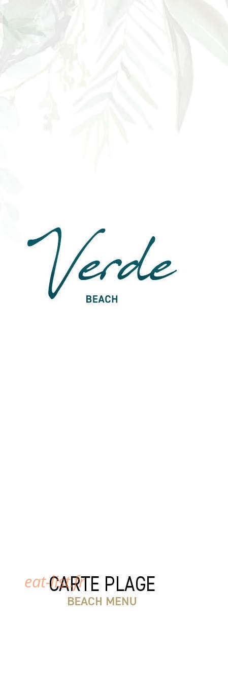 Verde Beach — carte page 13