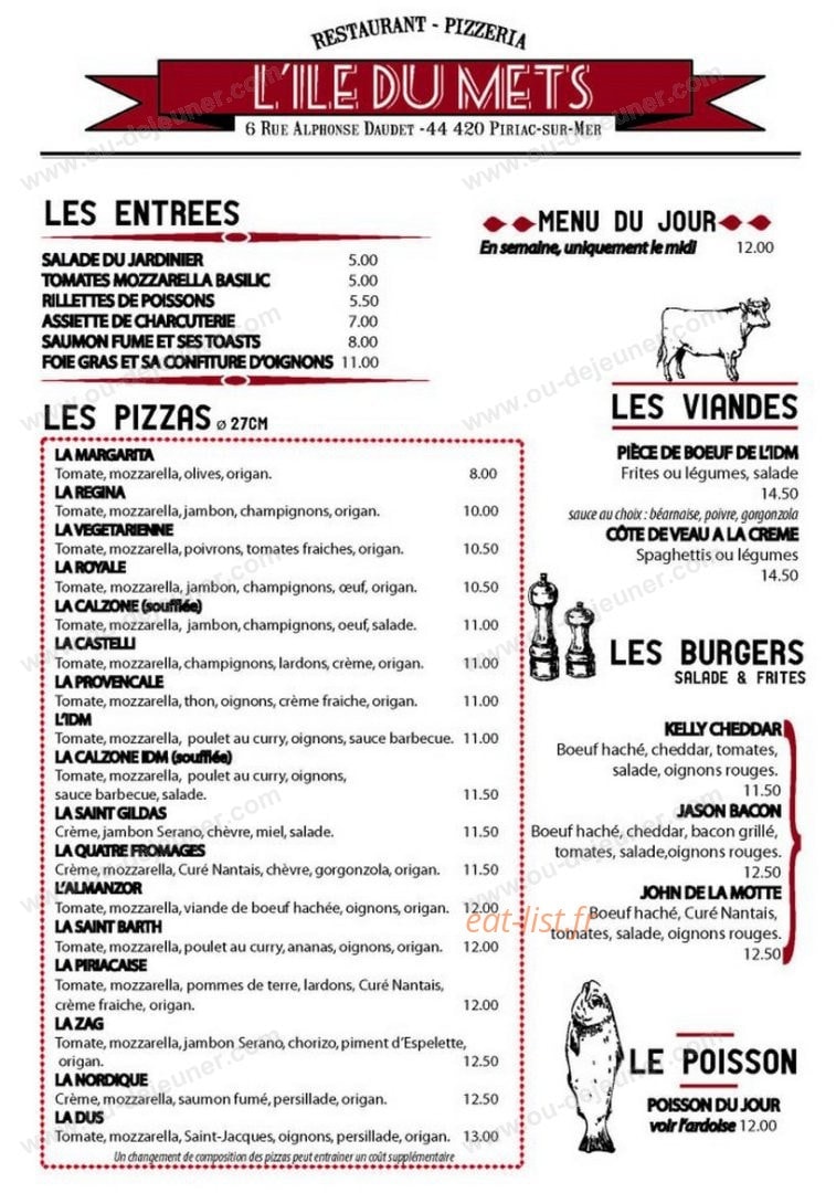 Lucky pizza — carte page 2