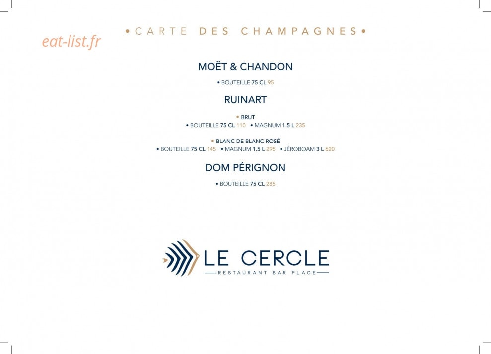 Le Cercle — carte page 10