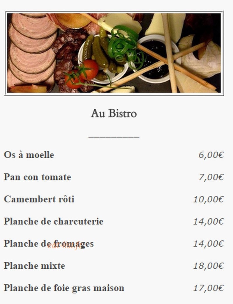 Au pied d'poule — carte page 4