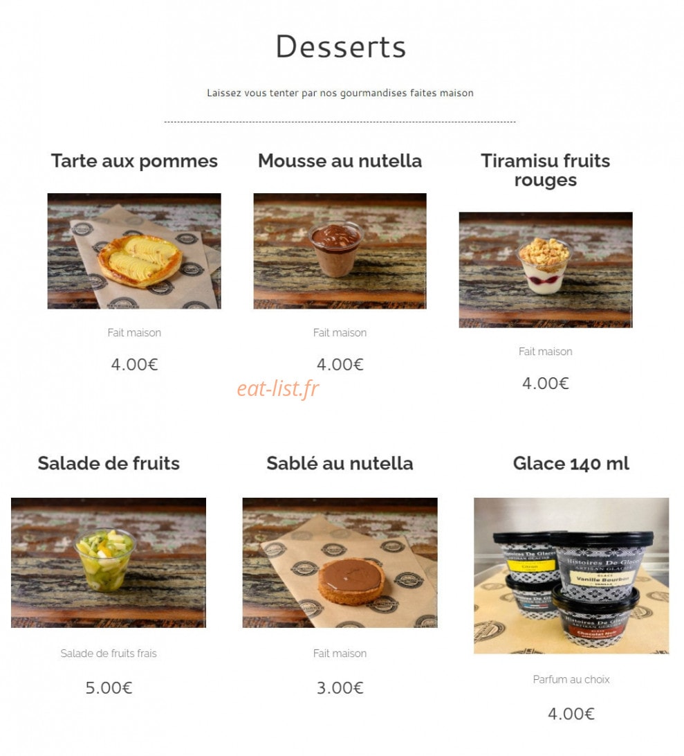 BenBurger — carte page 5