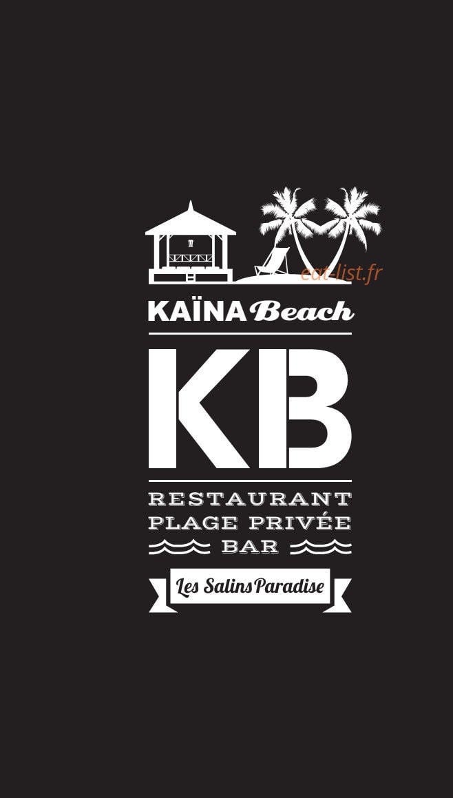 Kaina Beach — carte page 1